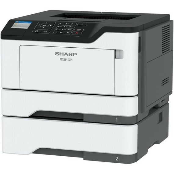 Лазерные принтеры: Принтер Sharp MXB467PEU A4 600х600, сетевой, 40 стр мин, 256 Мб, USB 2.0, Ethernet, стартовый комплект, дуплекс фотографии