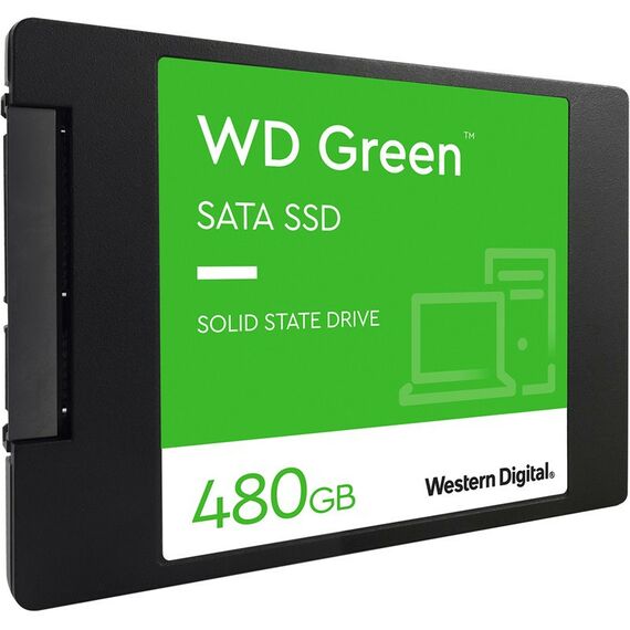 SSD-накопители: Накопитель SSD Western Digital 480 Gb Green SATA 6Gb/s 2.5" [WDS480G3G0A] фотографии