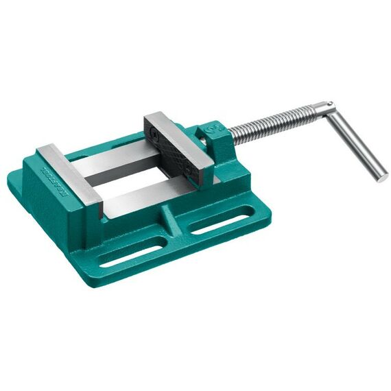 Тиски, струбцины, наковальни, верстаки: Станочные сверлильные тиски KRAFTOOL 75 мм [32715-75] фотографии