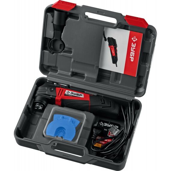 Мультитулы (реноваторы): реноватор Зубр МФИ-500 КН OQIS, 500 Вт, кейс, набор насадок фотографии