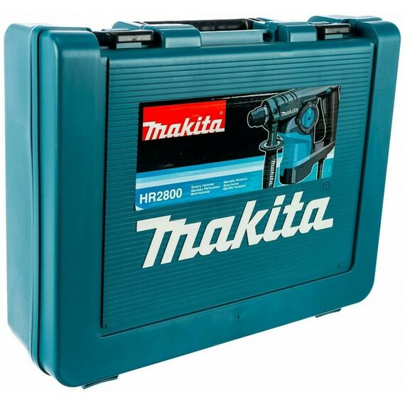 Перфораторы: Перфоратор Makita HR-2800 800 Вт, 2.9Дж, 1100об/мин, 4500уд/мин,SDS-Plus, 2реж, регул, реверс, кейс фотографии