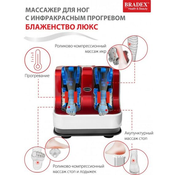 Массажеры: Массажер для ног Bradex Блаженство Люкс [KZ 0477] фотографии