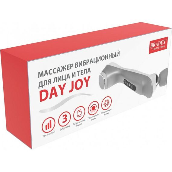 Массажеры: Массажер вибрационный для лица и тела Bradex Day Joy [KZ 1422] фотографии