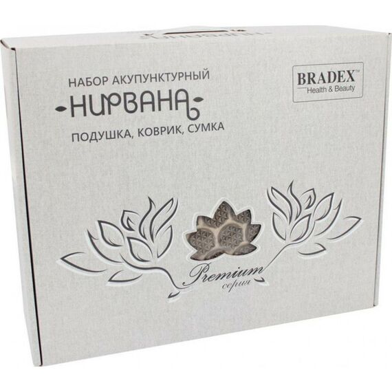 Массаж, спа, стоунтерапия: Набор акупунктурный Bradex Нирвана бежевый, премиум-серия [KZ 0581] фотографии