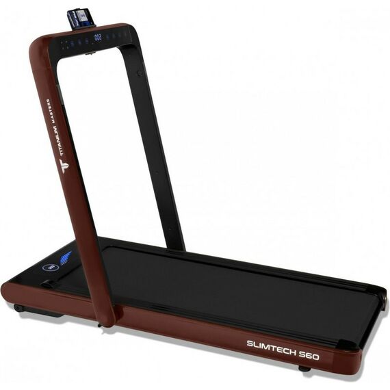 Беговые дорожки: Беговая дорожка Titanium Masters Slimtech S60 коричневая фотографии