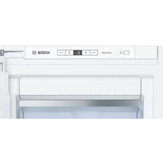 Встраиваемые холодильники: Встраиваемая морозильная камера BOSCH GIN81AE30M Series 4 1840 x 640 x 610, 235 л, 36 дБ, NoFrost, сигнал открытой двери фотографии