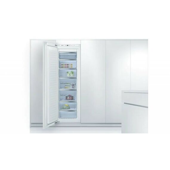 Встраиваемые холодильники: Встраиваемая морозильная камера BOSCH GIN81AE30M Series 4 1840 x 640 x 610, 235 л, 36 дБ, NoFrost, сигнал открытой двери фотографии