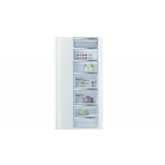 Встраиваемые холодильники: Встраиваемая морозильная камера BOSCH GIN81AE30M Series 4 1840 x 640 x 610, 235 л, 36 дБ, NoFrost, сигнал открытой двери фотографии