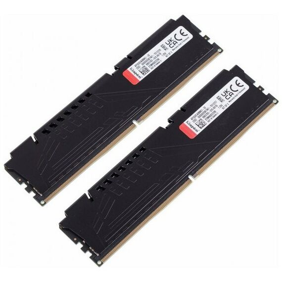 Оперативная память: Модуль памяти Kingston Fury Beast 32Gb KIT 2*16Gb DDR5 DIMM <PC5-41600> CL40 [KF552C40BBK2/32] фотографии