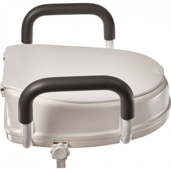 Кресло-туалеты: Сиденье-насадка для унитаза с поручнями и крышкой Bradex KZ 0934 фотографии