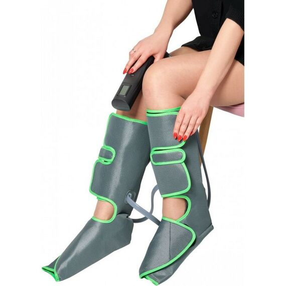 Массажеры: Компрессионный лимфодренажный массажер для ног Bradex KZ 1166 серый фотографии