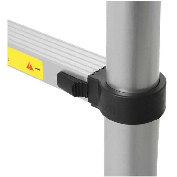 Стремянки и лестницы: Лестница телескопическая TUNDRA 2 м алюминиевая, 7 ступеней фотографии