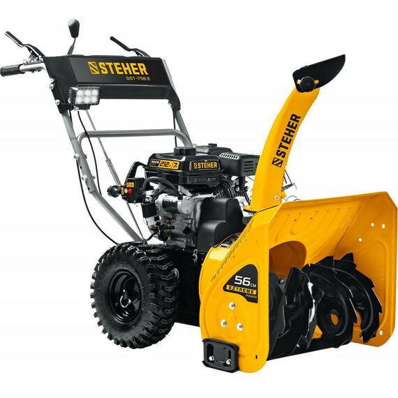 Снегоуборочные, подметальные машины: Бензиновый снегоуборщик STEHER EXTREM GST-756E 56 см фотографии