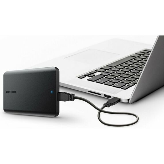 Внешние жесткие диски: Внешний жесткий диск Toshiba Canvio Basics 1Tb Black USB3.2 2.5" HDD EXT (RTL) [HDTB510EK3AA] фотографии