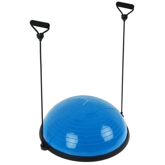Фитнес оборудование: Полусфера BOSU гимнастическая  55 х 25 см с насосом, цвет синий фотографии