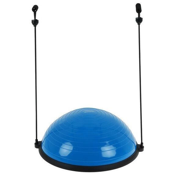 Фитнес оборудование: Полусфера BOSU гимнастическая  55 х 25 см с насосом, цвет синий фотографии