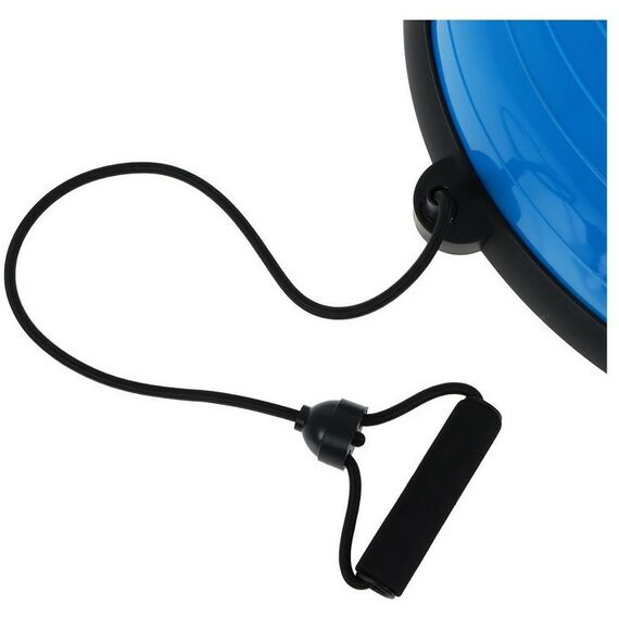 Фитнес оборудование: Полусфера BOSU гимнастическая  55 х 25 см с насосом, цвет синий фотографии