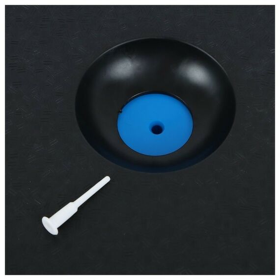 Фитнес оборудование: Полусфера BOSU гимнастическая  55 х 25 см с насосом, цвет синий фотографии