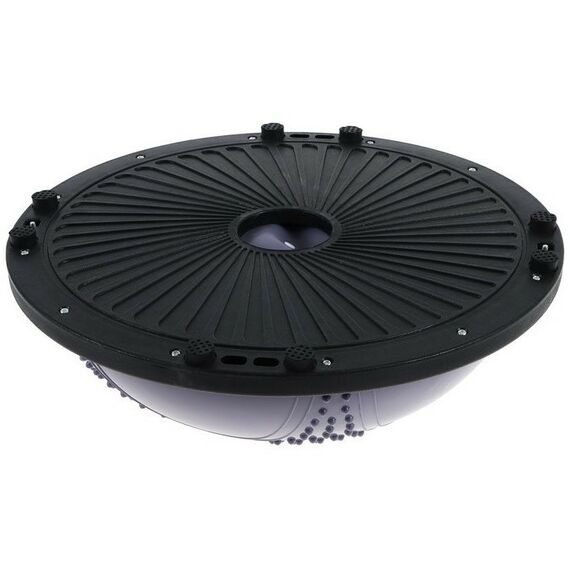 Фитнес оборудование: Полусфера BOSU гимнастическая массажная  58 х 25 см с насосом, цвет серый фотографии