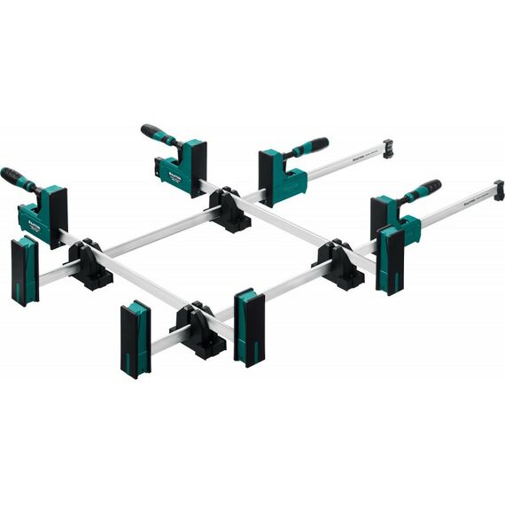 Тиски, струбцины, наковальни, верстаки: Набор корпусных струбцин и принадлежностей KRAFTOOL GRAND SET-12 12 предметов, 1000 мм, и 600 мм [32240-H12] фотографии