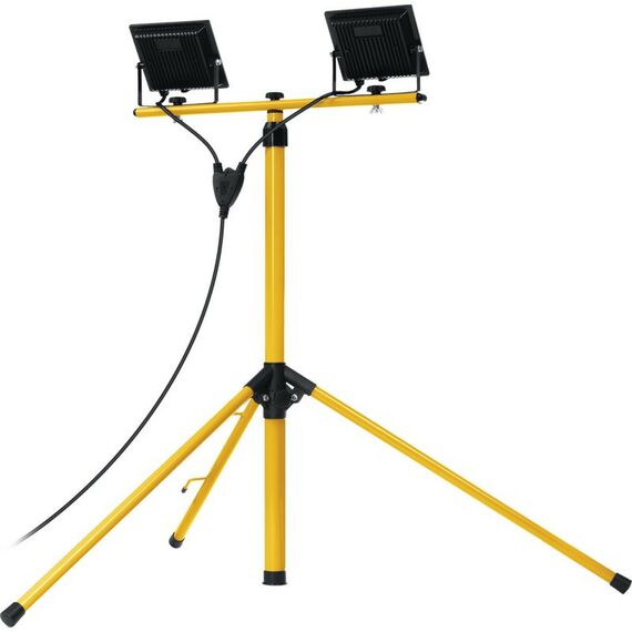 Осветительные приборы: Светодиодные прожекторы на штативе STAYER LED-MAX 2х30Вт 6500К IP65, 1.6 м [56925-2-30] фотографии