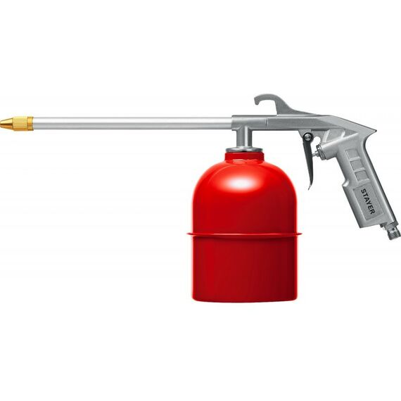 Принадлежности для пневмоинструмента: Универсальный набор пневмоинструмента STAYER ORION-5S 5 предметов, с нижним бачком [06487-H5_z01] фотографии