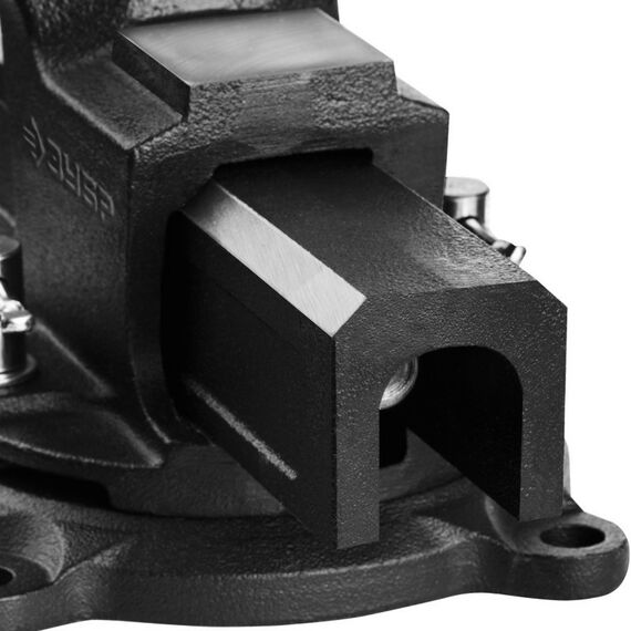 Тиски, струбцины, наковальни, верстаки: Слесарные тиски Зубр 125 мм [3258-125] фотографии