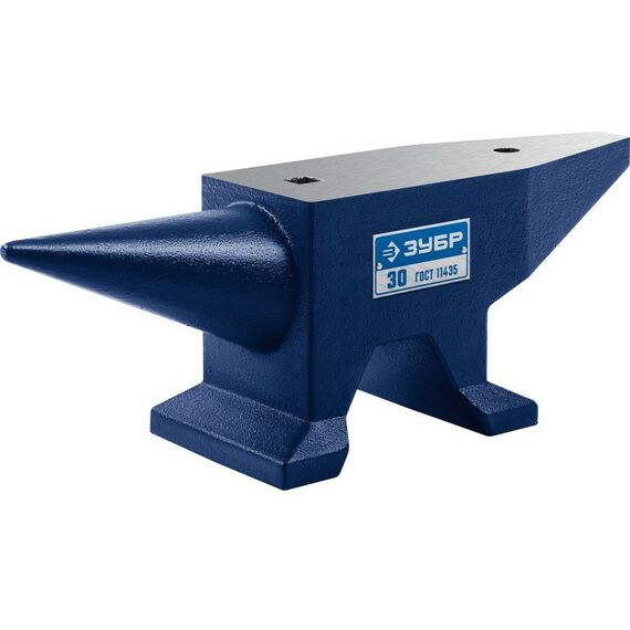 Тиски, струбцины, наковальни, верстаки: Стальная наковальня Зубр 30 кг [32620-30] фотографии