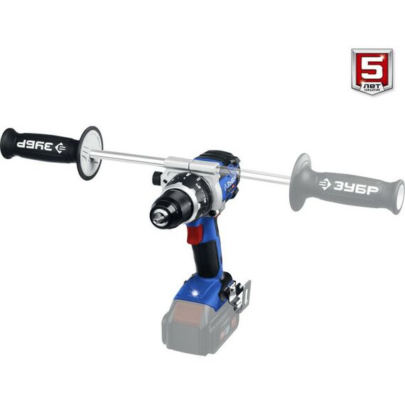 Дрели и шуруповерты: Бесщеточная дрель-шуруповерт Зубр Профессионал DB-211 Т7, 20 В, 100 Н·м, без АКБ [DB-211] фотографии