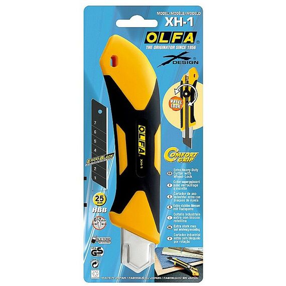 Ручной инструмент: Нож с сегментированным лезвием OLFA OL-XH-1 25 мм фотографии