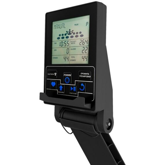 Гребные тренажеры: Гребной тренажер UNIXFIT Air Rower-X Black фотографии