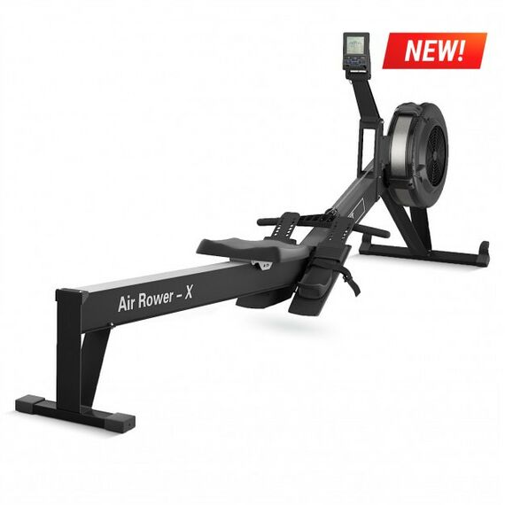 Гребные тренажеры: Гребной тренажер UNIXFIT Air Rower-X Black фотографии