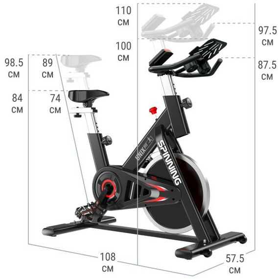 Велотренажеры: Велотренажер Спин-байк UNIXFIT SB-620 PRO фотографии