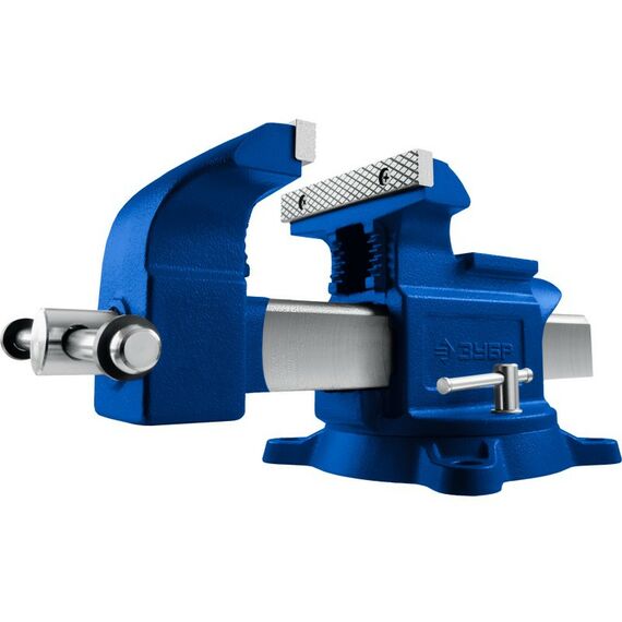 Тиски, струбцины, наковальни, верстаки: Высокоточные слесарные тиски Зубр Профессионал 150 мм [32703-150] фотографии