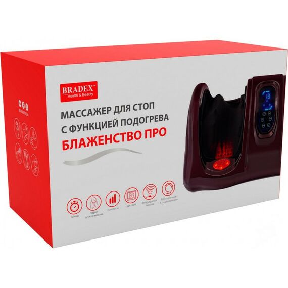 Массажеры: Массажер для стоп Bradex БЛАЖЕНСТВО ПРО с функцией подогрева [KZ 0476] фотографии
