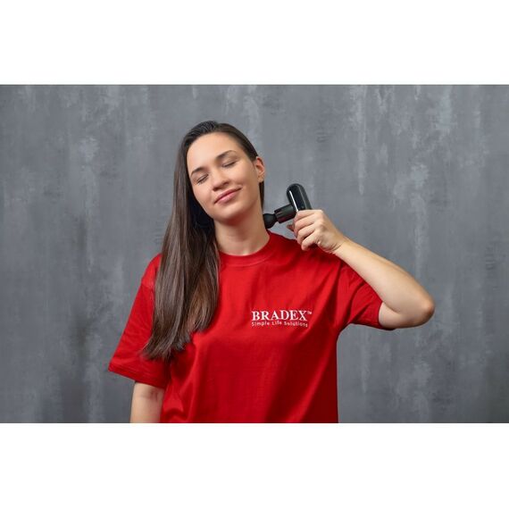 Массажеры: Массажный пистолет мини Bradex ДЕЛЬТА 4 насадки [KZ 1425] фотографии