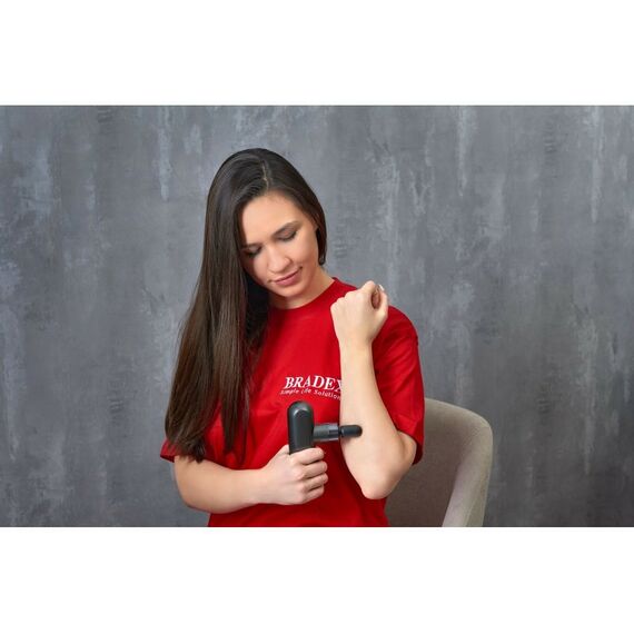 Массажеры: Массажный пистолет мини Bradex ДЕЛЬТА 4 насадки [KZ 1425] фотографии