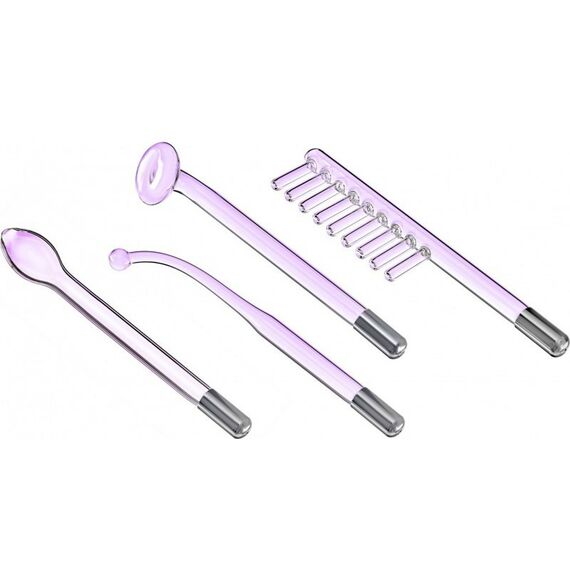 Уход за кожей: Дарсонваль импульсный Bradex KZ 1174 массажер для лица, тела и волос с 4 насадками с Аргоном, белый фотографии