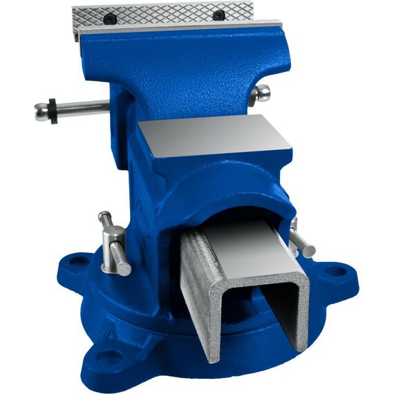 Тиски, струбцины, наковальни, верстаки: Высокоточные слесарные тиски Зубр Профессионал 100 мм [32703-100] фотографии