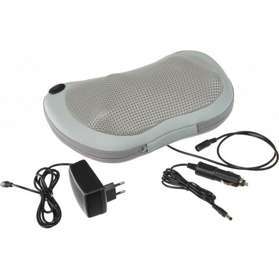 Массажеры: Массажная подушка Bradex KZ 0564 с подогревом и разминающим массажем Шиацу, серая фотографии