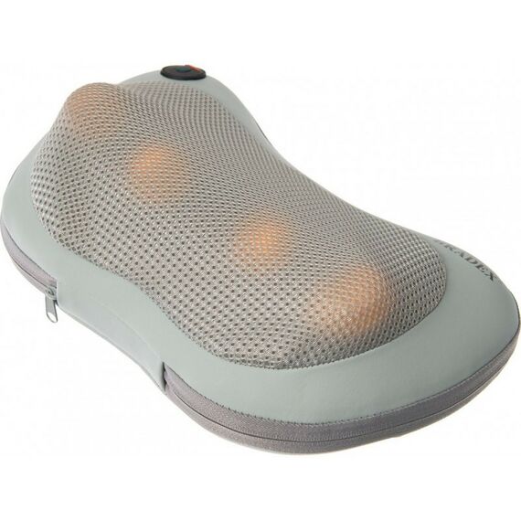 Массажеры: Массажная подушка Bradex KZ 0564 с подогревом и разминающим массажем Шиацу, серая фотографии