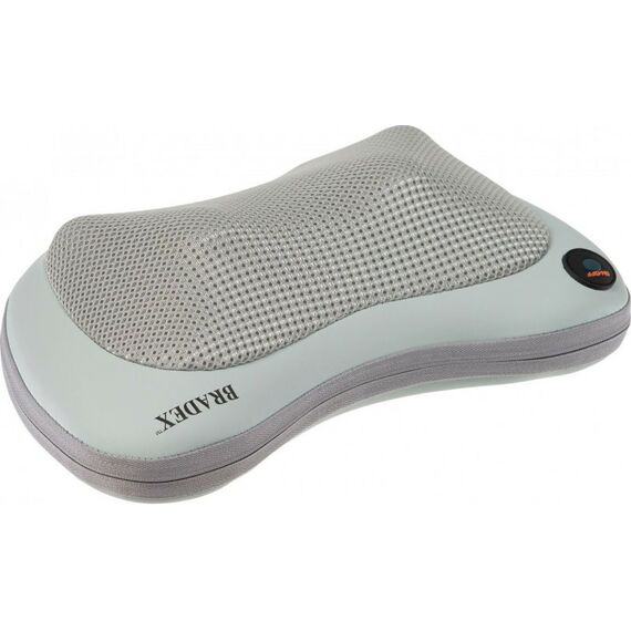 Массажеры: Массажная подушка Bradex KZ 0564 с подогревом и разминающим массажем Шиацу, серая фотографии