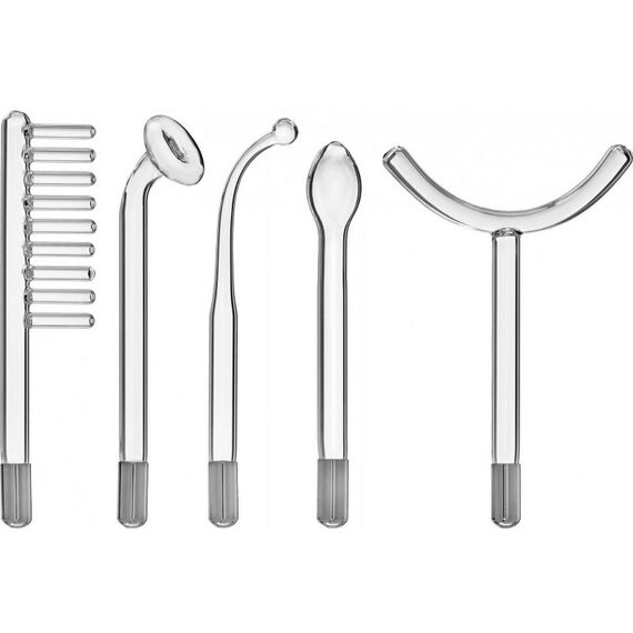 Уход за кожей: Дарсонваль Bradex KZ 1175 импульсный массажер для тела, лица и волос с 5 насадками с Неоном, черный фотографии