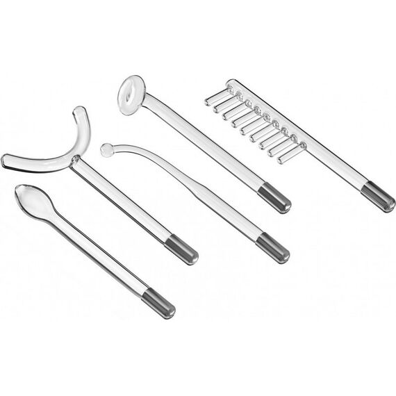 Уход за кожей: Дарсонваль Bradex KZ 1175 импульсный массажер для тела, лица и волос с 5 насадками с Неоном, черный фотографии