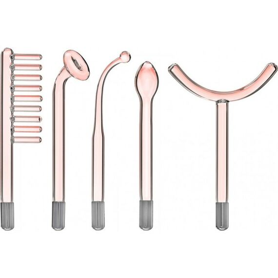 Уход за кожей: Дарсонваль Bradex KZ 1175 импульсный массажер для тела, лица и волос с 5 насадками с Неоном, черный фотографии