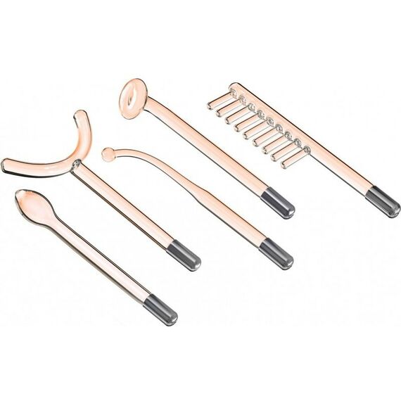 Уход за кожей: Дарсонваль Bradex KZ 1175 импульсный массажер для тела, лица и волос с 5 насадками с Неоном, черный фотографии