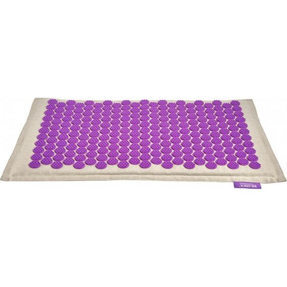 Массаж, спа, стоунтерапия: Набор акупунктурный Bradex Нирвана бежевый, лиловые шипы, премиум-серия [KZ 0713] фотографии