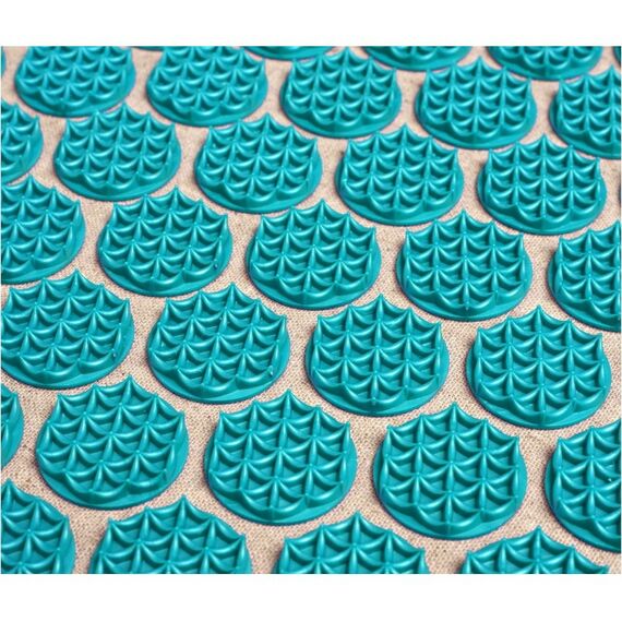 Массаж, спа, стоунтерапия: Набор акупунктурный Bradex Нирвана бежевый, бирюзовые шипы, премиум-серия [KZ 0712] фотографии