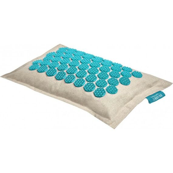 Массаж, спа, стоунтерапия: Набор акупунктурный Bradex Нирвана бежевый, бирюзовые шипы, премиум-серия [KZ 0712] фотографии