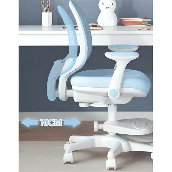 Детские кресла и стулья: Детское кресло Everprof Kids 101 Ткань Голубой [EP Kids 101 Fabric Blue] фотографии